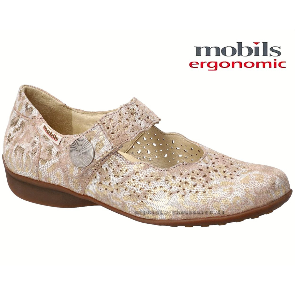 Mobils by Mephisto FABIENNE Beige métallisé ballerine