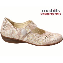 Mobils by Mephisto FABIENNE Beige métallisé ballerine
