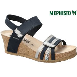 Mephisto Lucia Marine/Gris sandale