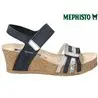 Mephisto Lucia Marine/Gris sandale