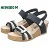Mephisto Lucia Marine/Gris sandale