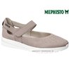 Mephisto Marsia Taupe Velours ballerine