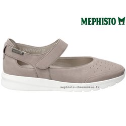 Mephisto Marsia Taupe Velours ballerine