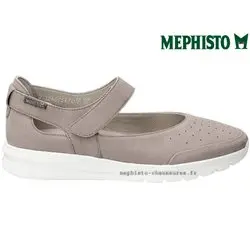 Mephisto Marsia Taupe Velours ballerine
