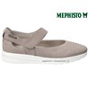 Mephisto Marsia Taupe Velours ballerine