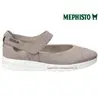 Mephisto Marsia Taupe Velours ballerine