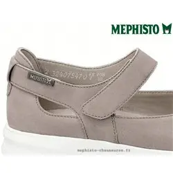 Mephisto Marsia Taupe Velours ballerine
