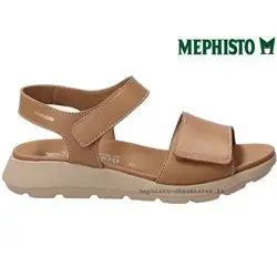 Mephisto Talissa Marron clair cuir sandale
