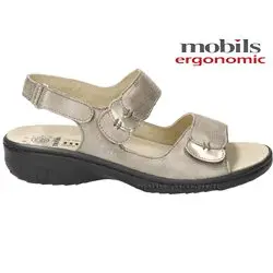 Mobils by Mephisto Getha Beige métallisé sandale
