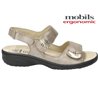 Mobils by Mephisto Getha Beige métallisé sandale