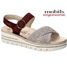 Mobils by Mephisto Camille Bordeaux Daim sandale
