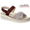 Mobils by Mephisto Camille Bordeaux Daim sandale
