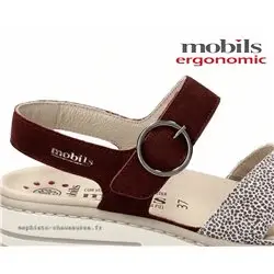 Mobils by Mephisto Camille Bordeaux Daim sandale