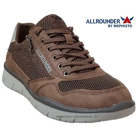 Allrounder Majestro air Marron basket_mode_basse
