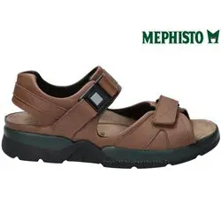 Mephisto Shark Marron moyen cuir sandale