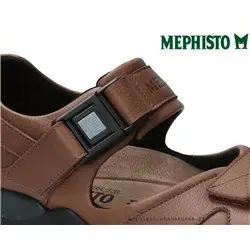 Mephisto Shark Marron moyen cuir sandale