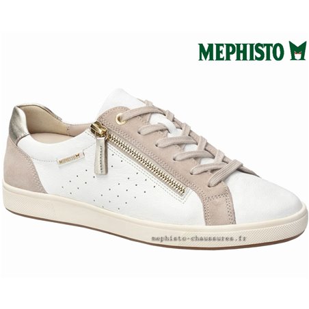 Mephisto Nikita Blanc lacets_derbies