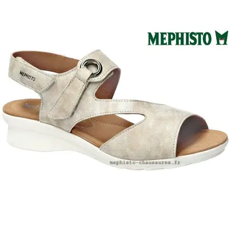 Mephisto Prissie Taupe cuir sandale