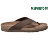 Mephisto Natalio Marron foncé cuir tong