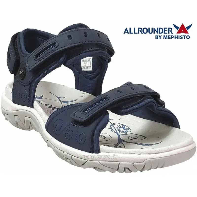 Allrounder LAGOONA Bleu nubuck sandale
