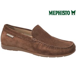 Mephisto ALGORAS Marron velours mocassin