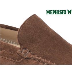 Mephisto ALGORAS Marron velours mocassin
