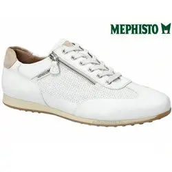 Mephisto Leon Blanc lacets_richelieu