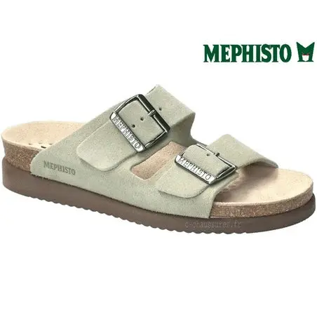 Mephisto Hester Kaki velours mule