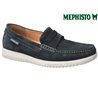 Mephisto Titouan Marine velours mocassin