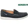Mephisto Titouan Marine velours mocassin