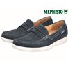 Mephisto Titouan Marine velours mocassin