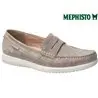 Mephisto Titouan Gris velours mocassin