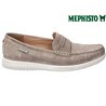 Mephisto Titouan Gris velours mocassin