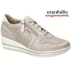 Mobils by Mephisto Abby perf Taupe lacets_richelieu