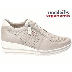 Mobils by Mephisto Abby perf Taupe lacets_richelieu