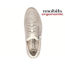 Mobils by Mephisto Abby perf Taupe lacets_richelieu