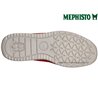 Mephisto Titouan Rouge velours mocassin