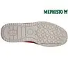 Mephisto Titouan Rouge velours mocassin