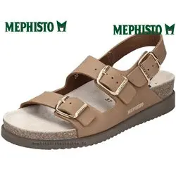 Mephisto Hetty Camel cuir sandale