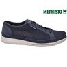 Mephisto Tom perf Bleu nubuck lacets_derbies