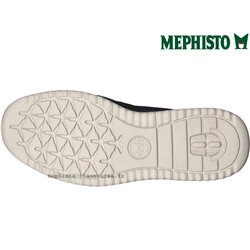 Mephisto Tom perf Bleu nubuck lacets_derbies