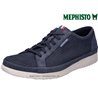 Mephisto Tom perf Bleu nubuck lacets_derbies