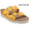 Nature is Future Maelia jaune velours mule