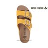 Nature is Future Maelia jaune velours mule