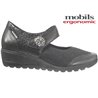 Mobils by Mephisto Bathilda Noir brillant ballerine