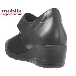 Mobils by Mephisto Bathilda Noir brillant ballerine