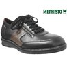 Mephisto Fabian Noir cuir lacets_richelieu