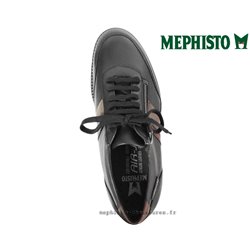 Mephisto Fabian Noir cuir lacets_richelieu