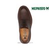 Mephisto Marlon Marron cuir lacets_derbies