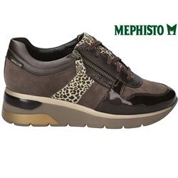 Mephisto Elisia Marron multi cuir basket_mode_basse